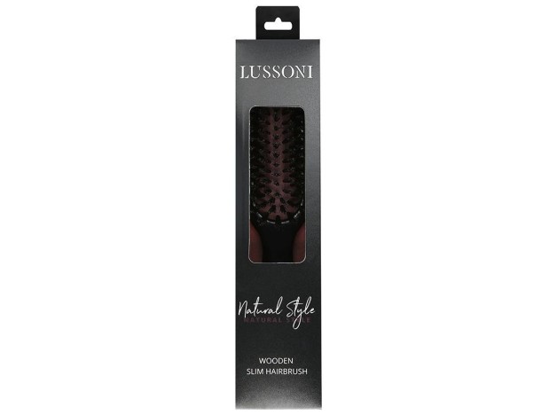 Lussoni Natural Style Wooden Slim Hairbrush 1Ud