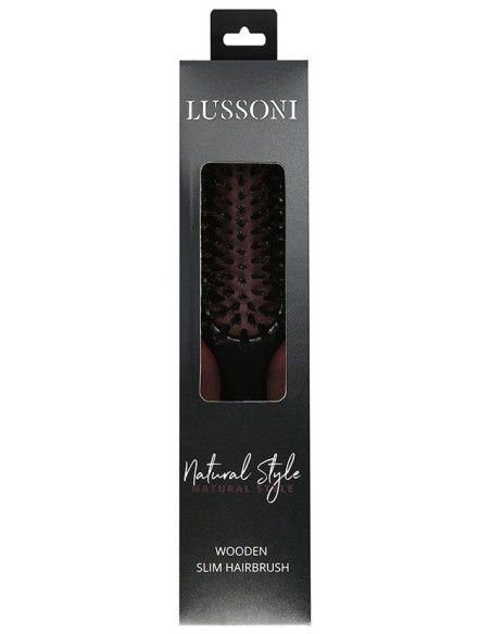 Lussoni Natural Style Wooden Slim Hairbrush 1Ud