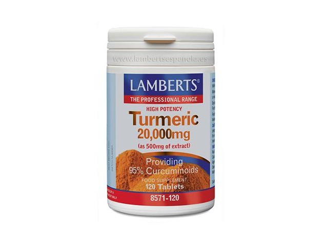 Lamberts Cúrcuma 20.000 mg 120 Tabletas