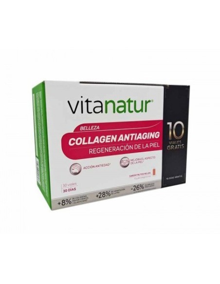 Vitanatur Collagen Antiaging 20+10 Viales Gratis