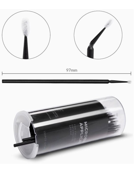 Microbrush Aplicadores 1,5 Mm 100 U