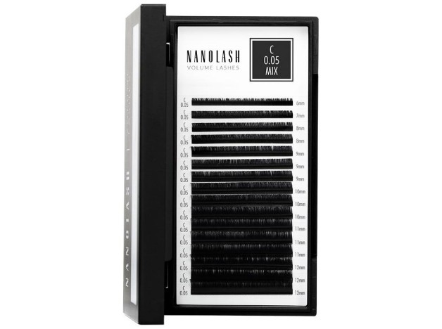 Volume Lashes Pestañas Postizas 0.05 C 6-13 Mm 1 U