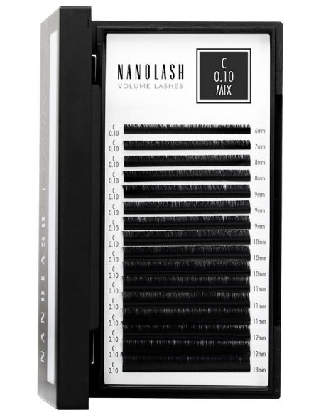 Volume Lashes Pestañas Postizas 0.10 C 6-13 Mm 1 U