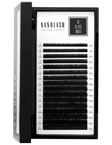 Volume Lashes Pestañas Postizas 0.05 D 6-13 Mm 1 U
