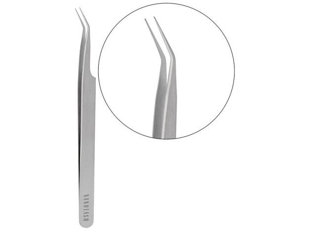 Curved Pinzas Para Pestañas 1 U