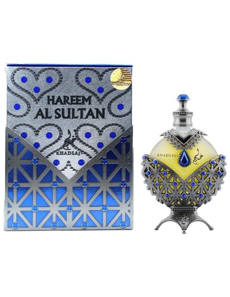 Hareen Sultan Blue Concentrated Oil Perfume 35 Ml