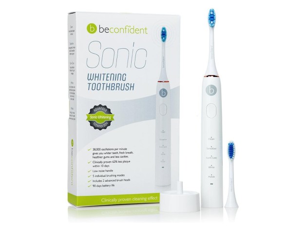 Sonic Electric Whitening Toothbrush White/Rose...