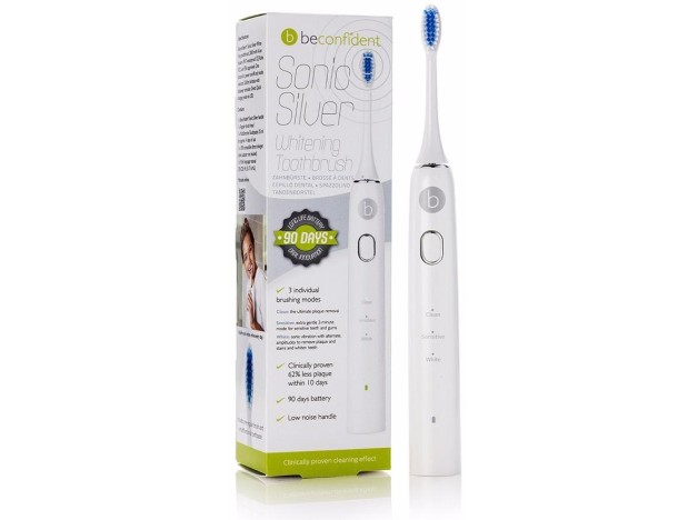 Sonic Silver Electric Whitening Toothbrush...