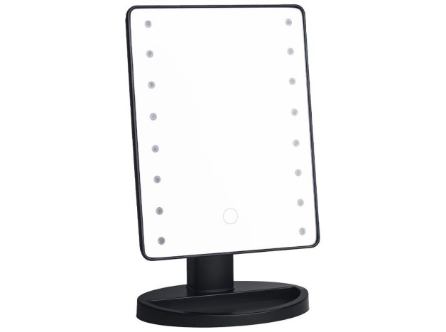 Carl%26Son Makeup Led Light Up Mirror Black 1Ud