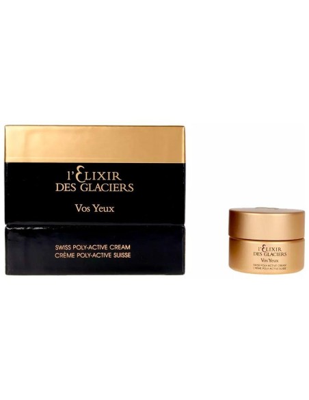 L'Elixir Des Glaciers Vos Yeux Crème Poly-Active Suisse 15 Ml