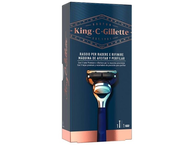 Gillette King Shave %26 Edging Razor 1 Pz