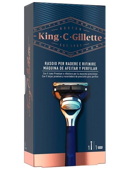 Gillette King Shave %26 Edging Razor 1 Pz
