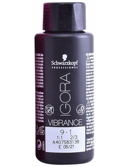 Igora Vibrance Tinte Cabello Nro 9-1 60Ml
