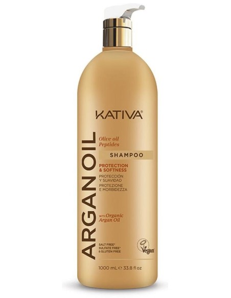 Kativa Aceite De Argán Champú 1000Ml