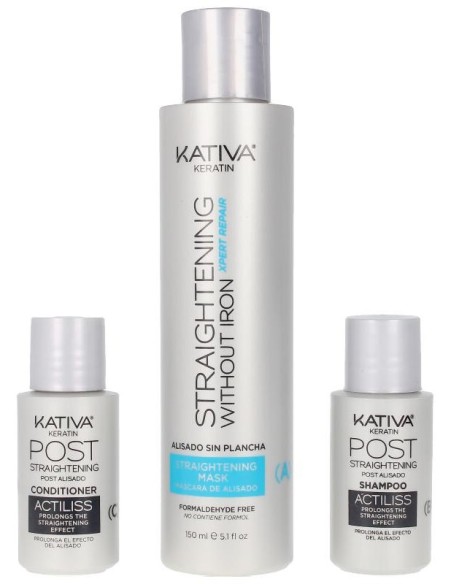 Keratin Anti-Frizz Alisado Sin Plancha Repara Puntas 30 Días