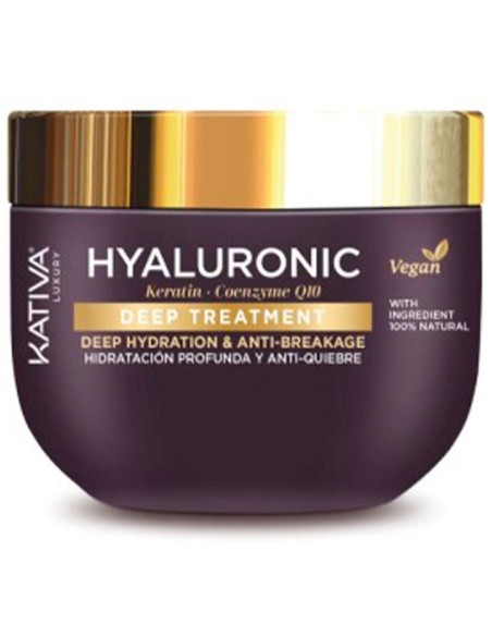 Kativa Hyaluronic Keratin %26 Coenzyme Q10 Deep Treatment 300Ml