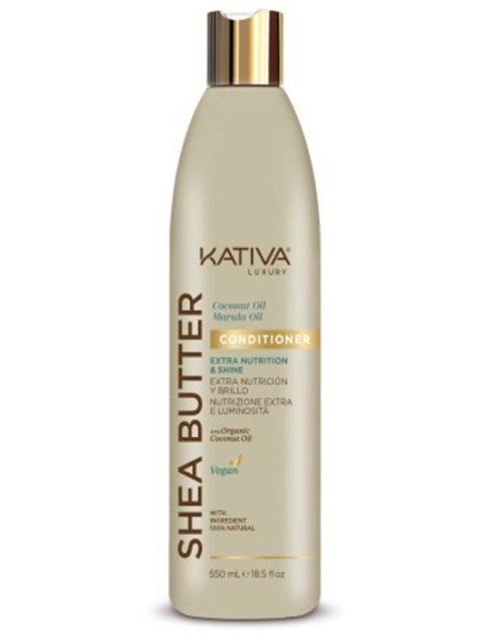 Kativa Shea Butter Coconut %26 Marula Oil Conditioner 550Ml
