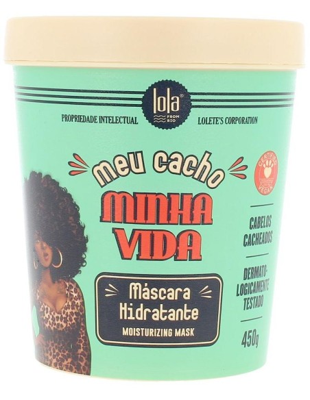Meu Cacho Minha Vida Máscara De Hidratación 450 Ml