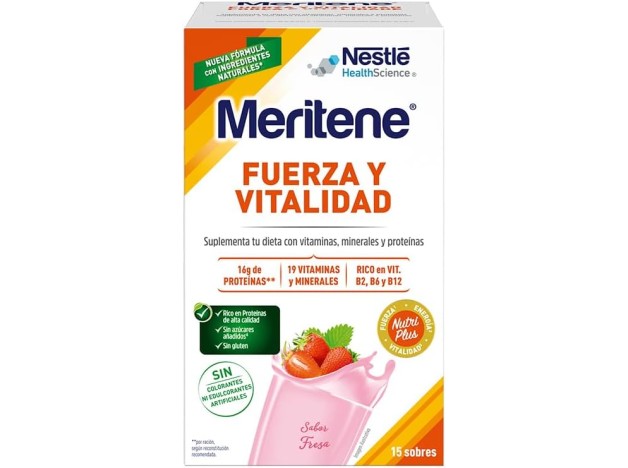Meritene Fresa 15 Sobres