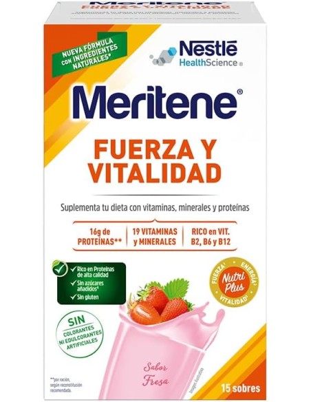 Meritene Fresa 15 Sobres