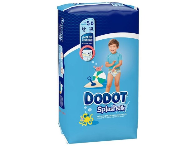 Dodot Splashers Bañador Desechable Talla 5-6 +...