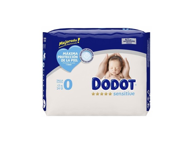 Dodot Sensitive Pañales Recien Nacido Talla 0...