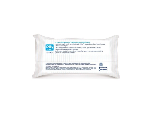 Extra Protección Toallitas Íntimas 12 U