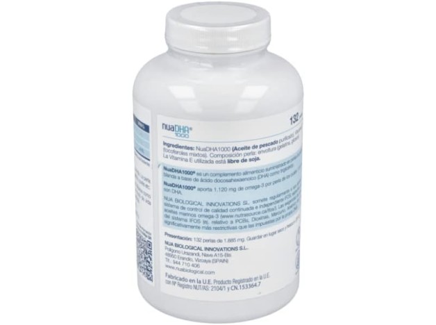 Nua Biological NuaDHA 1000 2x132 perlas ¡Duplo!