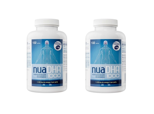 Nua Biological NuaDHA 1000 2x132 perlas ¡Duplo!