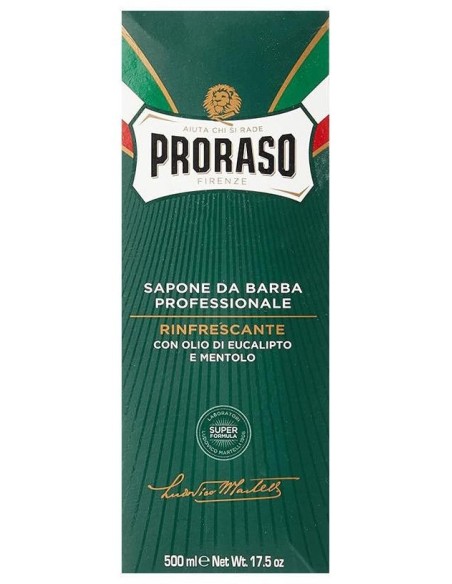 Profesional Crema De Afeitado Eucalipto-Mentol 500 Ml