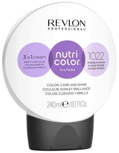 Revlon Nutri Color Filters 1022 Platino Intenso 240Ml