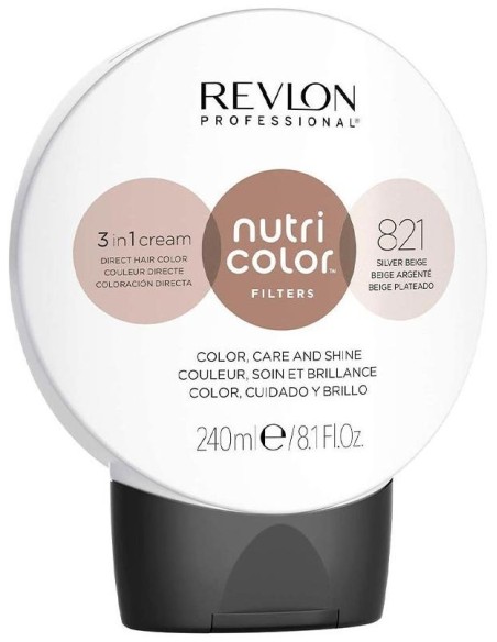 Revlon Nutri Color Filters 821 Beige Plata 240Ml
