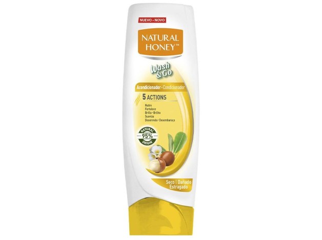 Natural Honey Wash %26 Go Acondicionador...