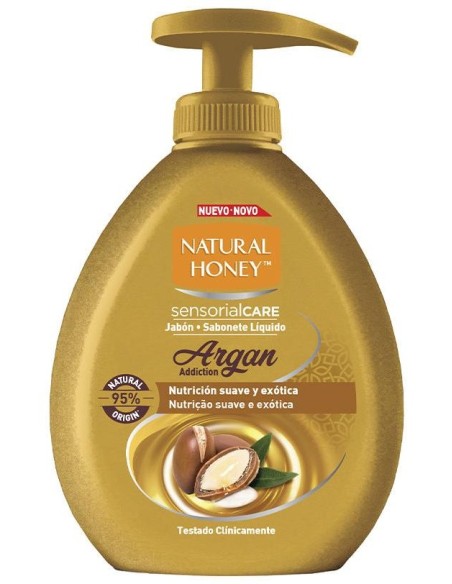 Natural Honey Elixir De Argan Jabón De Manos 300Ml