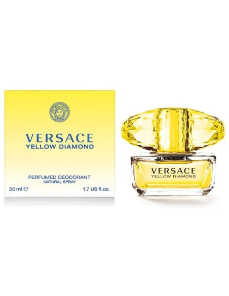 Versace Yellow Diamond Eau De Toilette 50Ml Vaporizador