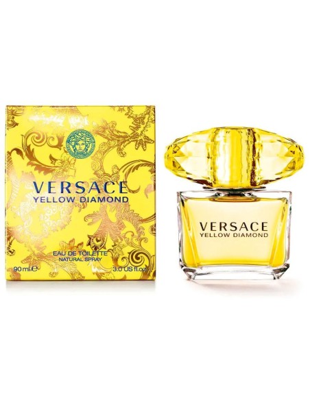 Versace Yellow Diamond Eau De Toilette 90Ml Vaporizador