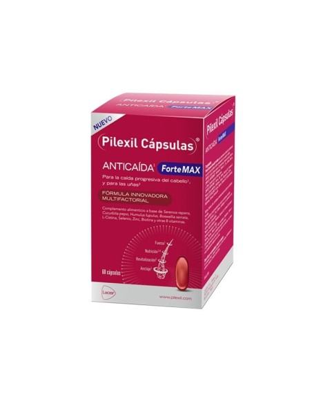 Pilexil Cápsulas Anticaída Fortemax 60 Cápsulas