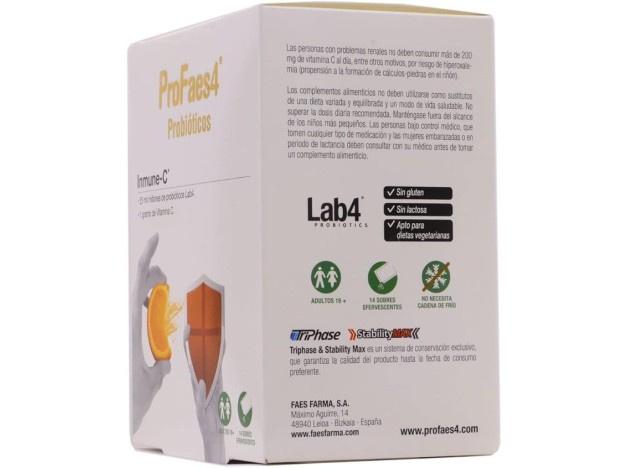 Profaes4 Inmune-C 14 Sobres 10 gramos