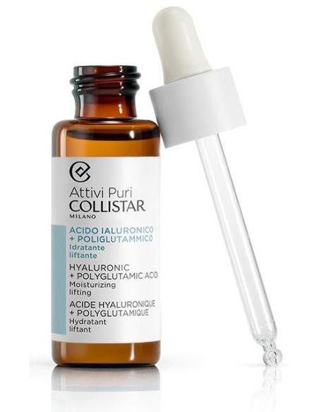 Collistar Attivi Puri Hyaluronic Acid + Polyglutamic Drops 30Ml