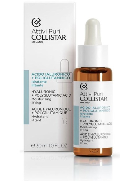 Collistar Attivi Puri Hyaluronic Acid + Polyglutamic Drops 30Ml