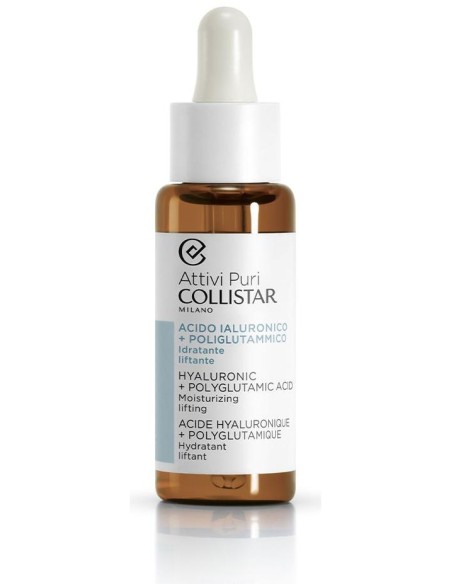 Collistar Attivi Puri Hyaluronic Acid + Polyglutamic Drops 30Ml