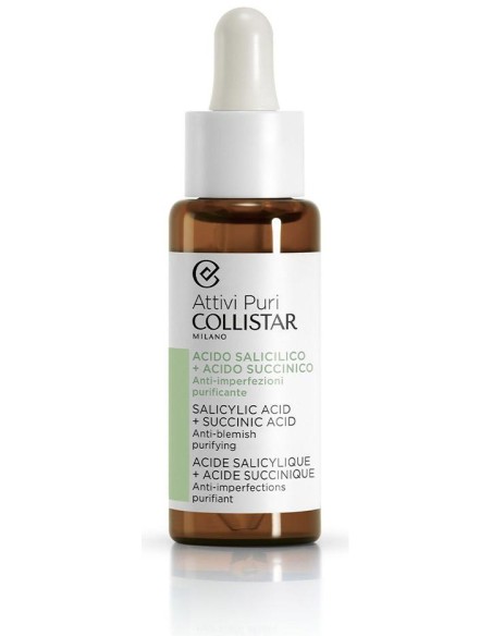 Collistar Attivi Puri Anti-Blemish Salicylic + Succinic 30Ml