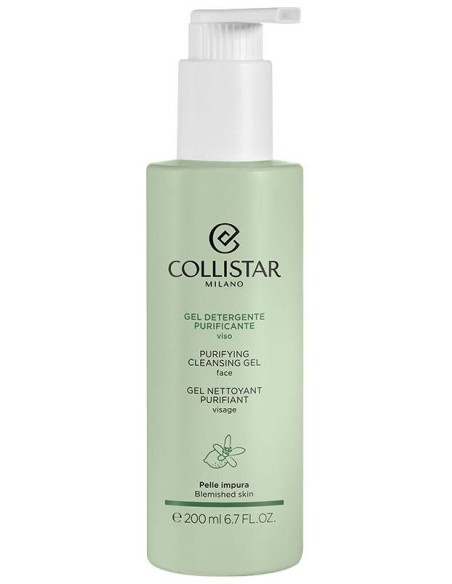 Collistar Cleansing Gel Purifying Face 200Ml
