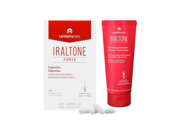 Iraltone Pack Forte 60 Cápsulas + Champú...