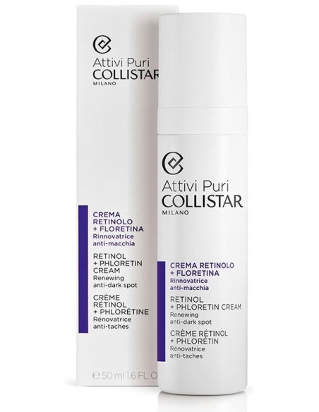Collistar Attivi Puri Crema Retinol + Florentina 50Ml