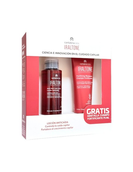 Iraltone Pack Loción Anticaída + Champú Fortificante