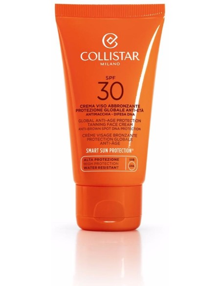 Crema Rostro Bronceadora Protección Global Antiedad Spf30 50 Ml