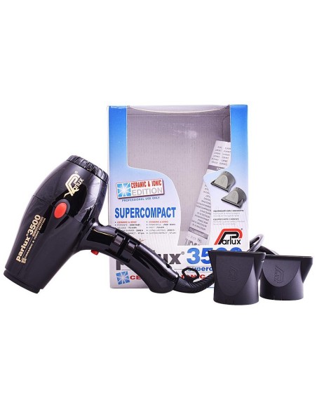 Parlux 3500 Supercompact Secador Negro 1 U