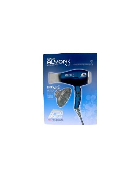 Parlux Set Alyon Secador Azul Noche + Difusor Magicsense