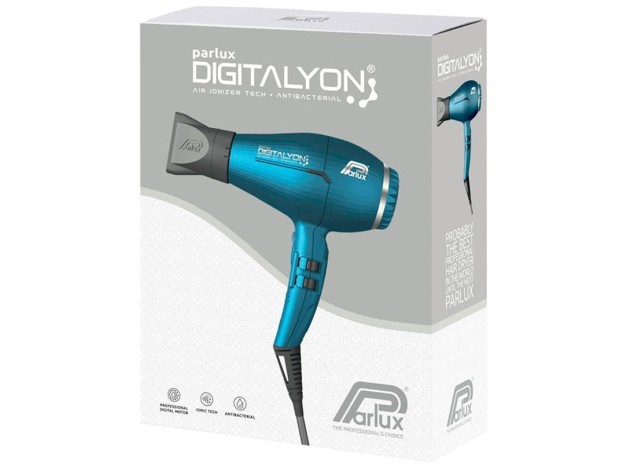 Parlux Digitalyon Hair Dryer Blue 1Ud